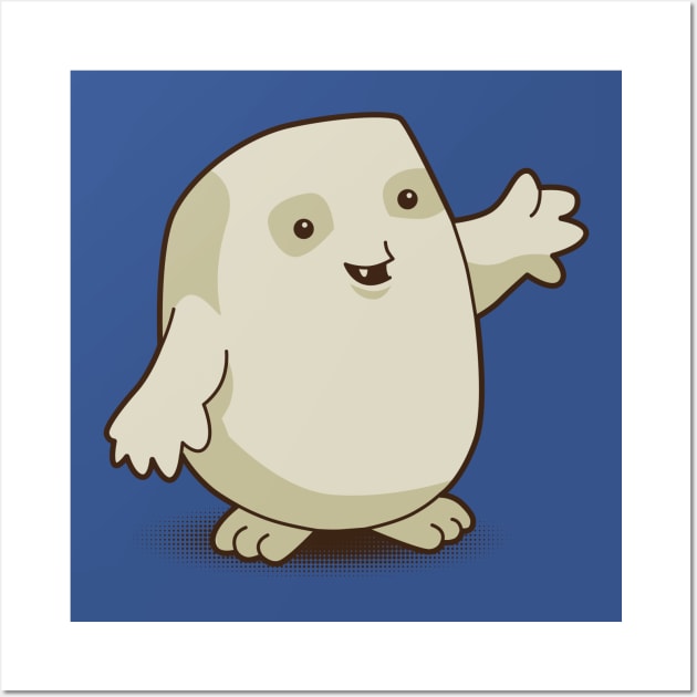 Friendly Adipose Wall Art by tillieke